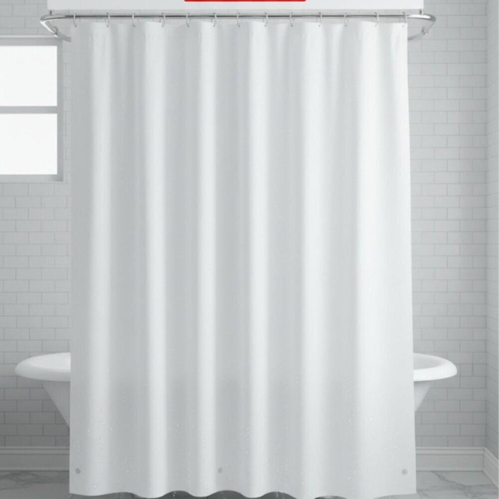 Light Weight Shower Curtain Liner, White / Frosted PEVA Shower – Comfort Bay